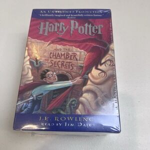 Harry Potter And The Chamber Of Secrets Audio Book 6‎ Cassette Tapes Jk Rowling